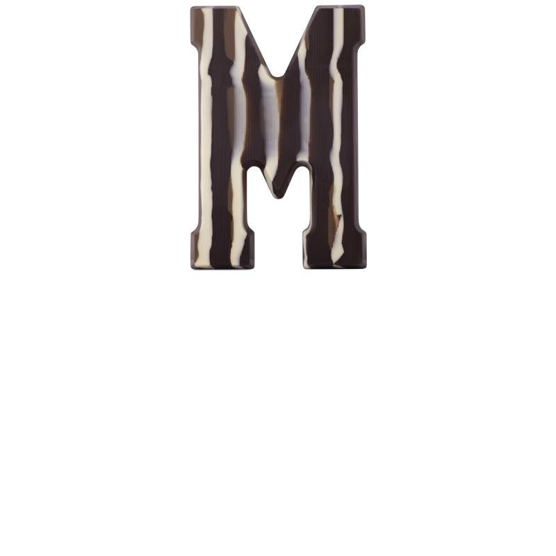 Chocoladeletter - Gemarmerd