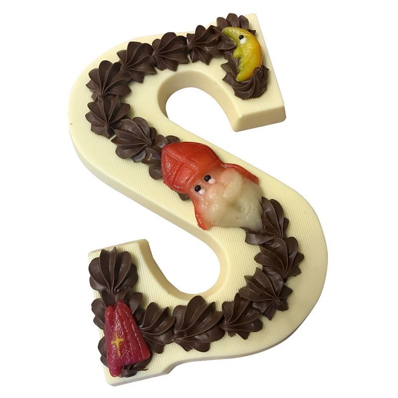 Opgespoten Letter - Wit
