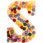Kleine letter - Confetti