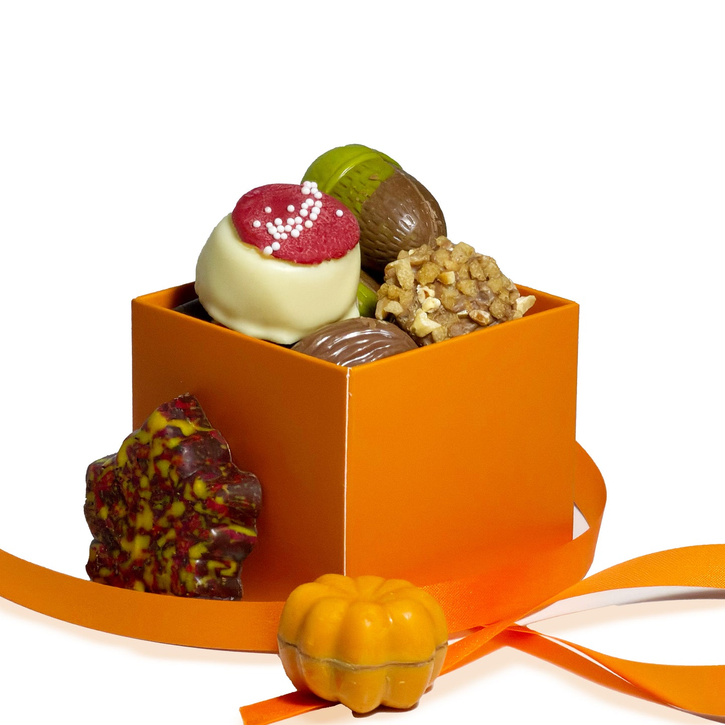 Herfst kubus doosje - 150 gram