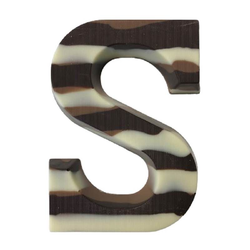 Kleine letter - Gemarmerd