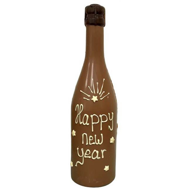 Champagne fles - "Happy new year"