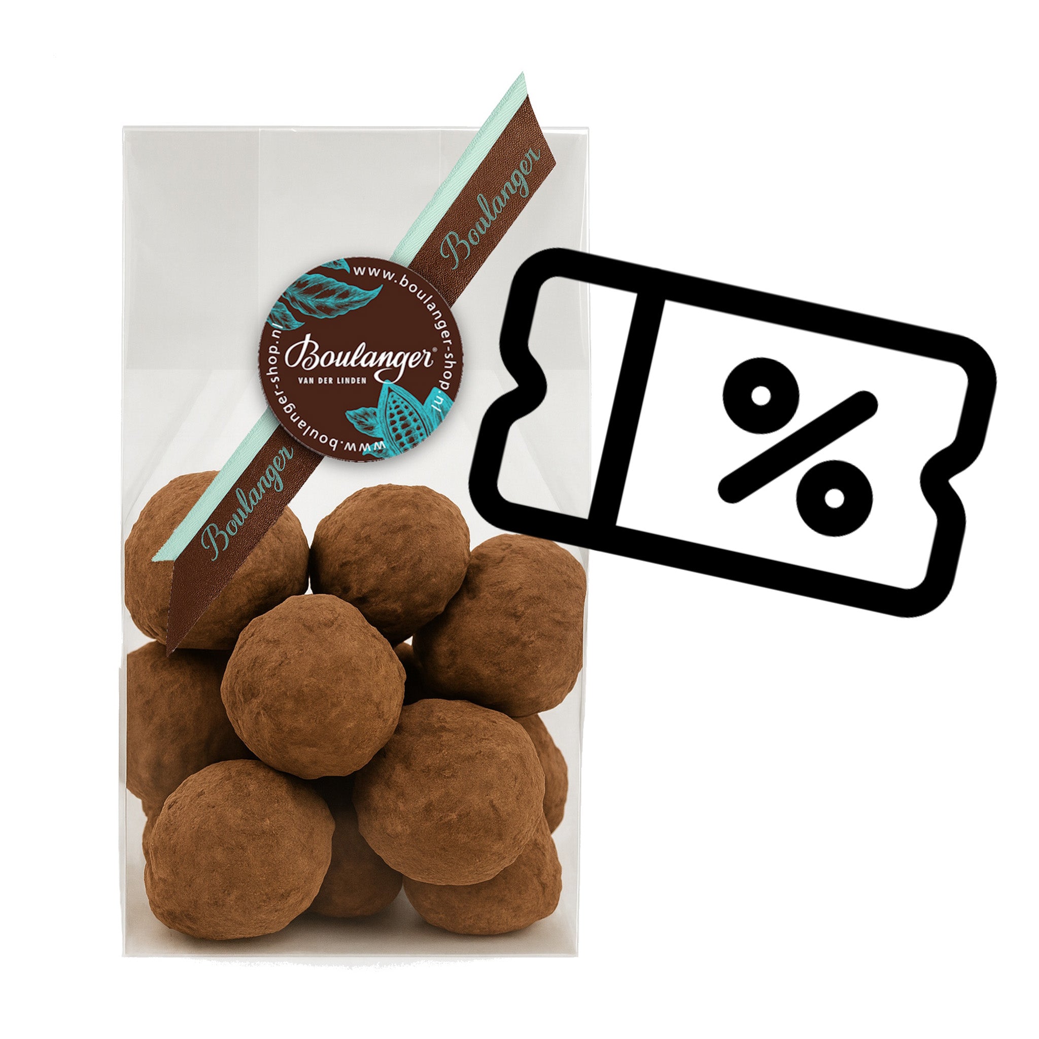 GRATIS - Zakje roomtruffels 150 gram + €5,- kortingscode!