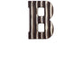 Chocoladeletter - Gemarmerd