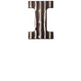 Chocoladeletter - Gemarmerd