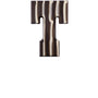 Chocoladeletter - Gemarmerd
