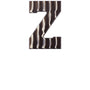 Chocoladeletter - Gemarmerd