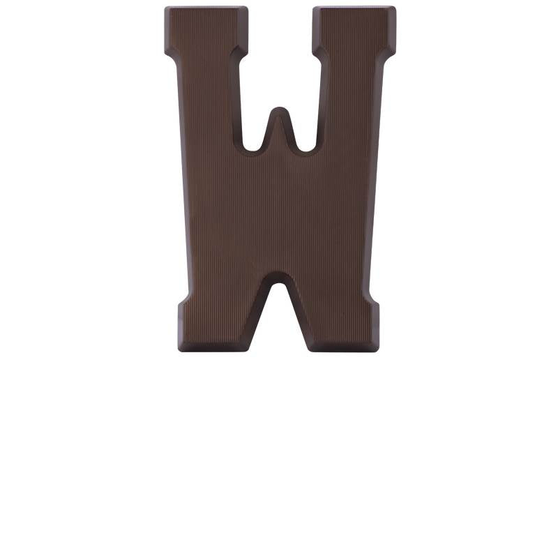 Chocoladeletter - Puur