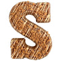Gevulde letter - Melk met speculoos slagroomvulling