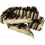 Gevulde letter - Wit met slagroomvulling cookies & cream