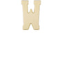 Chocoladeletter - Wit
