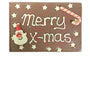 Tablet met tekst - "Merry x-mas'"